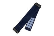 Smartklokke - Tilbehør - FIXED Nylon Strap for Garmin QuickFit 22 mm D-Blue - FIXNST2-QF22MM-DBL