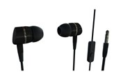 Hodetelefoner - Vivanco In-Ear Plugin Smartphone Headset Black - 4008928380095