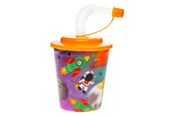 Leketøy - LG-Imports Cup with Lid and Straw Space 12pcs. - 8175