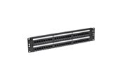 Tilbehør - Tripp Lite 48-Port Cat6 Cat5 Patch Panel Rackmount 110 Punch Down RJ45 Ethernet 1URM 568B - patch panel - 19" - N252-048