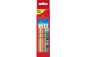 Skrive- & Tegneverktøy - Faber-Castell Col. pencil Jumbo Grip Neon box 5x - 110994