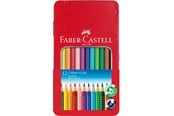 Skrive- & Tegneverktøy - Faber-Castell Col.pencil Colour Grip tin/12x - 112413