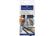 Skrive- & Tegneverktøy - Faber-Castell Drawing Set Charcoal - 114002