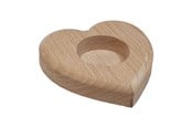 Arts & Crafts - Tilbehør - Playwood Beechwood Tea Light Holder Heart - sl204BA