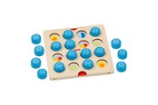 Brettspill & Puslespill - Goki Wooden Memo Game Animals and Symbols 20 pcs. - 56787