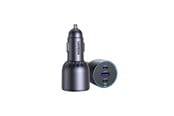 Mobil - Adaptere og ladere - UGREEN 75 W 3-Port Hurtiglader til bil - 35024