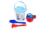 Utendørsleker - Cavallino Toys Cavallino XL Bucket Set Blue 5 pcs. - 9309WD01