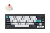 Tastatur - Keychron Q2 MAX - Knob Wireless Tri-Mode QMK/VIA - Gateron Jupiter Red - Gamingtastatur - Uten numpad - Nordisk - Svart - Q2M-M1-BO