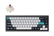 Tastatur - Keychron Q2 MAX - Knob Wireless Tri-Mode QMK/VIA - Gateron Jupiter Brown - Gamingtastatur - Uten numpad - Nordisk - Svart - Q2M-M3-BO