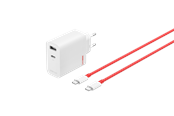 Mobil - Adaptere og ladere - OnePlus 80 W SUPERVOOC GaN-strømadaptersett med to porter - 5461100597