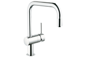 Blandebatterier og beslag - Grohe Minta Kitchen faucet with pull-out U-spout Chrome - 32067000