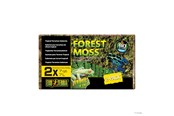 Innredning til habitat - EXO TERRA Forest Moss 7L (2-Pack) - HPT3095