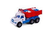 Leketøysbil - Cavallino Toys Cavallino Route 66 XL Dump Truck with Building Blocks - 1983TY