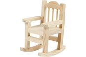 Kreative leker - Creativ Company Wooden Mini Rocking Chair - 56925