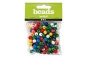 Kreative leker - Creativ Company Wooden Beads Various Colors 150pcs. - 570499