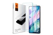Mobil - Beskyttelsesglass - Spigen Glass tR Slim 2 Pack - Xiaomi Redmi Note 13 5G - AGL08294