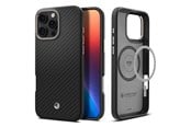 Mobil - Deksel og etui - Spigen Enzo Aramid - Black - iPhone 16 Pro - ACS08508