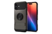 Mobil - Deksel og etui - Spigen Slim Armor MagSafe - Gunmetal - iPhone 16 - ACS08226