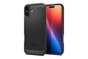 Mobil - Deksel og etui - Spigen Rugged Armor MagSafe - matte black - iPhone 16 - ACS08214