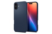Mobil - Deksel og etui - Spigen Liquid Air - navy blue - iPhone 16 - ACS08195