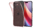 Mobil - Deksel og etui - Spigen Liquid Crystal Glitter - Rose Quartz - iPhone 16 - ACS08193