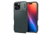 Mobil - Deksel og etui - Spigen Optik Armor MagSafe - abyss green - iPhone 16 Pro - ACS08150