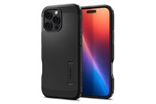 Mobil - Deksel og etui - Spigen Tough Armor MagSafe - black - iPhone 16 Pro - ACS08146