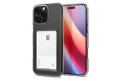 Mobil - Deksel og etui - Spigen Crystal Slot - crystal clear - iPhone 16 Pro - ACS08144