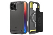 Mobil - Deksel og etui - Spigen Rugged Armor MagSafe - gray - iPhone 16 Pro - ACS08116