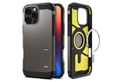 Mobil - Deksel og etui - Spigen Tough Armor MagSafe - gunmetal - iPhone 16 Pro Max - ACS08012
