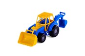Leketøysbil - Cavallino Toys Cavallino Tractor with Front Loader Blue - 3005WD01