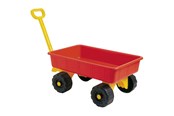 Utendørsleker - Androni Bolderkar Red with drawbar - 6993