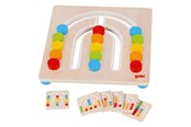 Treleker - Goki Wooden Color Sorting Board Rainbow 7 pieces. - 58436