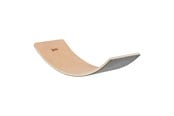 Babyleker - Goki Wooden Balance Board Wave with Felt 82cm - 59968