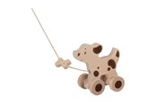 Babyleker - Goki Wooden Pull Animal Dog - 54863