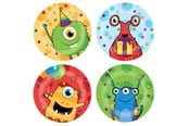 Leketøy - Haza Witbaard Monster Party plates 8 pcs. - 437850