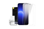 Mobil - Beskyttelsesglass - Baseus Crystal tempered glass with 0.3mm anti-dust coating for iPhone 14 Pro (2pcs). - SGBL110102