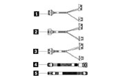 Diverse kabel - Lenovo storage cable kit - 4X97A80416