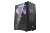 Kabinett - Darkflash Computer case A290 + 3 fans (black) - Kabinett - Miditower - Svart - A290