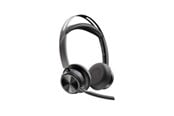 Hodetelefoner - HP Poly Voyager Focus 2 USB-C-C Headset +USB-C/A Adapter +Charging Stand - 9T9J5AA#AC3