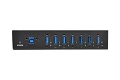 USB-hub - Eaton series 7-Port USB 3.0 Hub SuperSpeed with Dedicated 2A USB Charging iPad Tablet Metal USB-hub - USB 3.2 - 7 porter - Svart - U360-007-IND