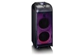 Bærbare festhøyttalere - Lenco PA-260BK - PA with full front LED lighting and disco ball - Bluetooth - Black - PA-260BK
