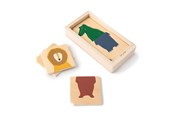 Babyleker - Trixie Baby Wooden Combo Puzzle Animals - 36-161