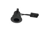 Lamper - Scan Products Luna Quick2Light innbyggingsspot, matt svart - 21205