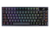 Tastatur - ASUS ROG AZOTH 75% Wireless DIY Custom RGB - Gamingtastatur - Uten numpad - Engelsk (USA) - Svart - 90MP0316-BKUA01