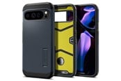 Mobil - Deksel og etui - Spigen Tough Armor - metal slate - Google Pixel 9 Pro XL - ACS07727