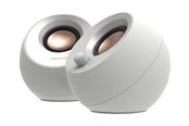 Høyttalere - PC - Creative Pebble V3 - Bluetooth, hvit - 2.0 kanaler - Hvit - 51MF1700AA002
