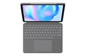 Tastatur - Logitech Combo Touch for iPad Air 11" (M2) & iPad Air (5th gen) - Oxford Grey - Tastatur & Foliosett - Engelsk (USA) - Grå - 920-012636