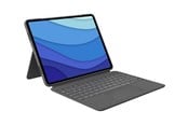 Tastatur - Logitech Combo Touch for iPad Pro 13" (M4) - Graphite - Tastatur & Foliosett - Engelsk (USA) - Grå - 920-012833