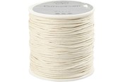 Kreative leker - Creativ Company Cotton cord Off-white Thickness 1 mm 40m - 51568